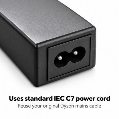 Replacement Power Adapter for Dyson Lightcycle & Solarcycle Morph